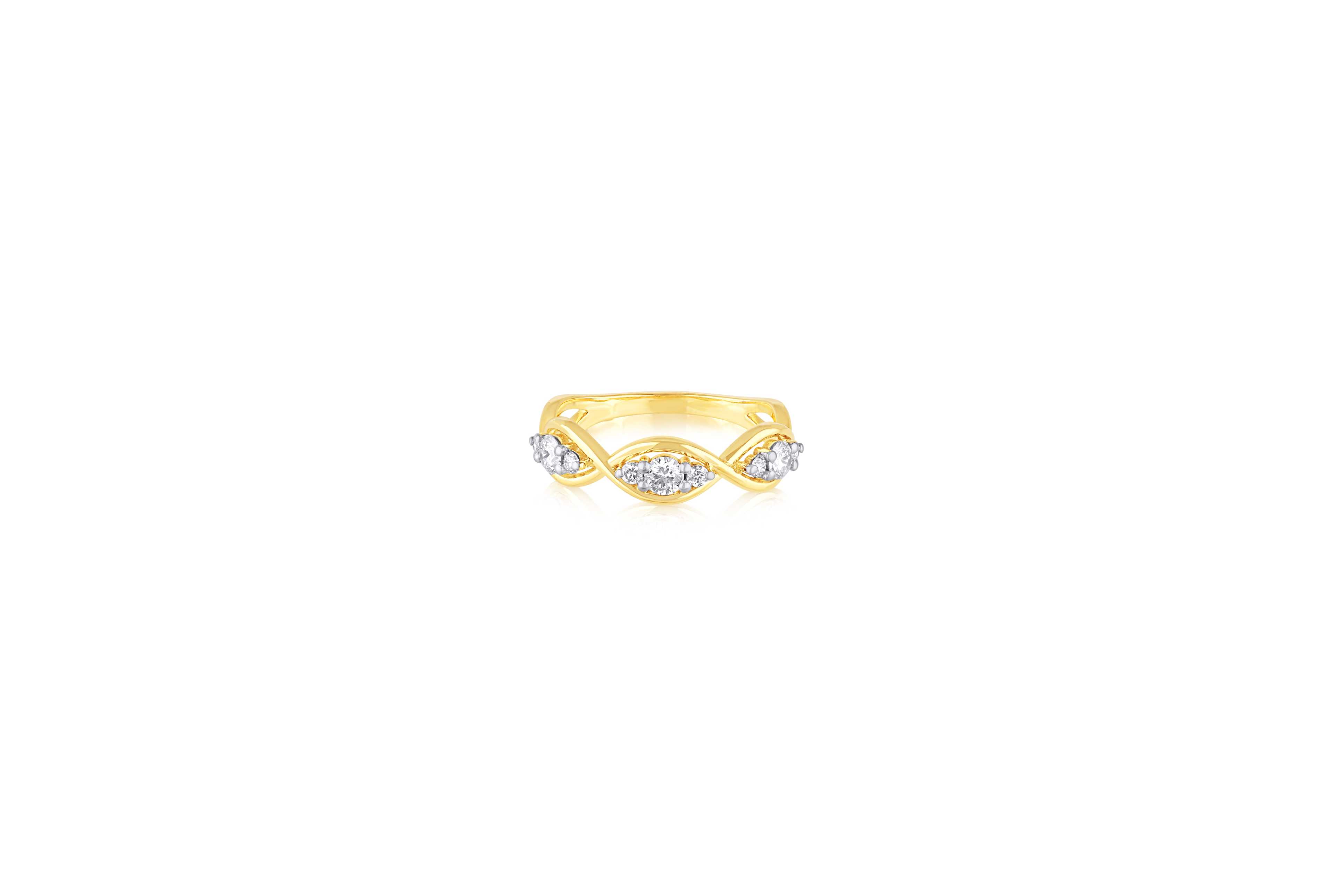 The Ripple Set Ring